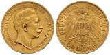 7,16 g Feingold. Wilhelm II. (1888 - 1918)