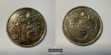 Religiöse Tauf-Silbermedaille Der Geist ist
