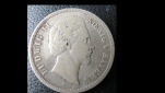 Königreich Bayern; Ludwig II. 5 Mark 900er Silber; 1876  D