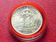 Silbermünze Schweden 2 Kronen 1938 „Segelschiff Calmare Nyc...