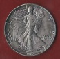 USA 1 D. Silver Eagle 1987 St  ohne Kapsel. Koblenzer Münzen ...