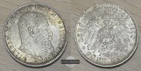 Deutsches Kaiserreich. Württemberg, Karl. 5 Mark 1908 F  FM-F...