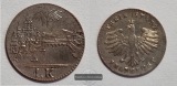 Freie Stadt Frankfurt 1 Kreuzer 1839 FM-Frankfurt