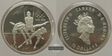 Kanada - 15 Dollar 1992  100. Jahrestag - Olympische Spiele  F...