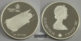 Kanada - 20 Dollar 1988 Calgary Bobsled FM-Frankfurt Feinsilbe...
