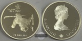 Kanada - 20 Dollar  1986 Olympia 1988 Calgary Biathlon  FM-Fra...