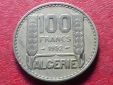 100 Francs 1952 Algerien Unter Französische Kolonialherrschaft