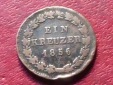 Kupfermünze Nassau 1 Kreuzer 1856
