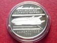 Silbermünze Afghanistan 500 Afghanis „Viererbob“ 1989, PP...