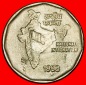 Ⰶ KARTE (1992-2004): INDIEN ★ 2 RUPIEN 1998 STERN! uSTG ST...