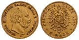 1,79 g Feingold. Wilhelm I. (1861 - 1888)