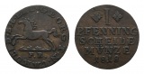 Altdeutschland; Braunschweig; Kleinmünze 1818