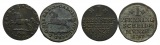 Altdeutschland; Braunschweig; 2 Kleinmünzen 1816 / 1787