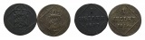 Altdeutschland; Bayern; 2 Kleinmünzen  1813 / 1816