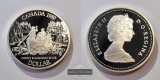 Kanada 1989 Silver Dollar FM-Frankfurt Feinsilber: 11,66g