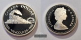 Kanada 1986 Silver Dollar FM-Frankfurt Feinsilber: 11,66g
