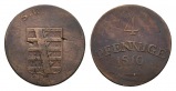 Altdeutschland; Sachsen; Kleinmünze 1810