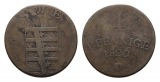 Altdeutschland; Sachsen; Kleinmünze 1826