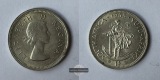Südafrika 1 Shilling  1955 KM#49 FM-Frankfurt  Feinsilber: 14...