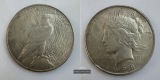 USA 1 Dollar 1923 Peace Dollar FM-Frankfurt KM#150 Feinsilber:...