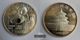 China  10 Yuan 1989  Panda   FM-Frankfurt KM#A221 Feinsilber: ...