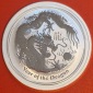 Australien 1Dollar Y.o.t.Dragon 1 Oz Feinsilber 2012 Koblenzer...