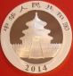 China 10 Yuan 2014  AG 1 OZ Koblenzer Münzen Studio Koblenz F...