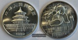 China  10 Yuan 1989  Panda   FM-Frankfurt KM#A221 Feinsilber: ...