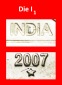ⰆLÖWEN (2007-2011):INDIEN★2 RUPIEN 2007 STERN HOCH★VERB...