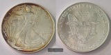 USA 1 Dollar  2002  American Eagle  FM-Frankfurt Feinsilber: 3...