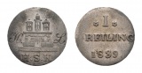 Altdeutschland; Kleinmünze 1839