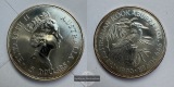 Australien 5 Dollars 1990 Kookaburra FM-Frankfurt KM#189 Feins...