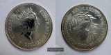 Australien 5 Dollars 1990 Kookaburra FM-Frankfurt KM#189 Feins...