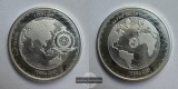 Niue 2 Dollar  2023 Terra FM-Frankfurt KM#6032  Feinsilber: 31,1g