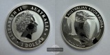 Australien 1 Dollar 2012 Kookaburra FM-Frankfurt KM#1692 Feins...