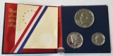USA 1976 Bicentennial 3 Liberty Münzen Silver Proof Set  FM-F...