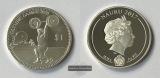 Nauru 1 Dollar 2017 Gewichtheben Olympische Spiele 2020 Tokio ...