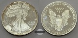 USA - 1 Dollar  1988  Walking Liberty     FM-Frankfurt Feinsil...