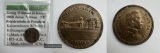 Dt. Reich Friedrichskron Potsdam Wilhelm II FM-Frankfurt Bronz...