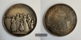 Deutschland Religiöse Silbermedaille Durch die Auflegung... F...