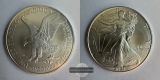USA  1 Dollar 2021 (2021-25) American Silver Eagle  FM-Frankfu...