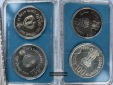 Set: Indien 10 & 100 Rupees 1982 FM-Frankfurt Feinsilber: 17,5g