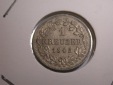 I20 Bayern  1 Kreuzer 1845 in vz-st  Originalbilder