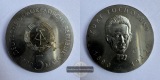 DDR 5 Mark 1990 Kurt Tucholsky FM-Frankfurt KM#133 Unedel 12,20g