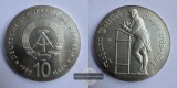 DDR 10 Mark 1990 Johann Gottlieb Fichte FM-Frankfurt KM#137 Fe...