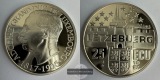 Luxemburg 25 Ecu 1997 Grand Duc Adolphe FM-Frankfurt Feinsilbe...