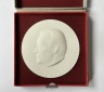 BRD Porzellan Medaille 1971 Willy Brandt Nobelpreisträger FM-...