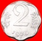 Ⰶ SELTEN: INDIEN ★ 2 PAISA 1979 STERN! uSTG STEMPELGLANZ! ...