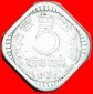 Ⰶ LÖWEN: INDIEN ★ 5 PAISA 1968! OHNE VORBEHALT!