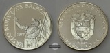 Panama.- Republik. -  20 Balboas 1977  Vasco Nunez de Balboa F...